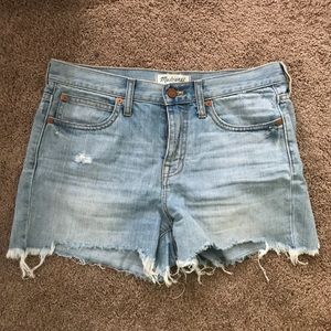 Madewell denim shorts